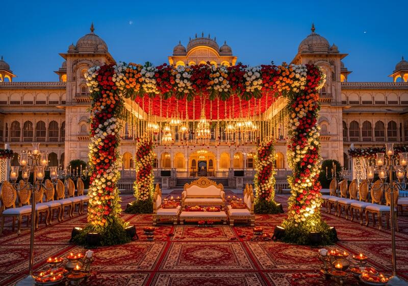 Pink City Romance — Simran & Vikram's Jaipur Heritage Wedding