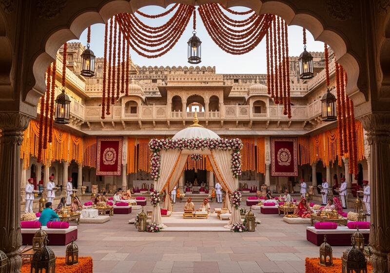 A Royal Rajasthan Wedding — Priya & Arjun's Udaipur Fairytale
